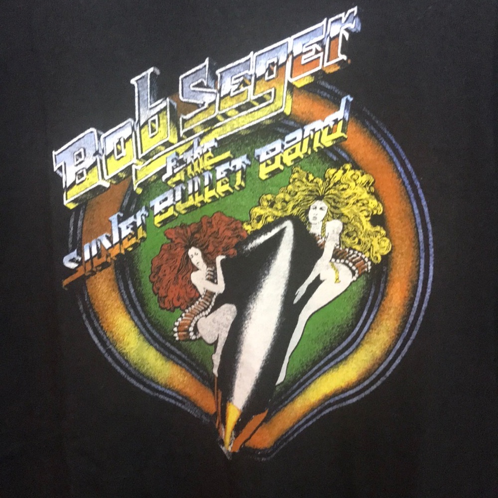 Bob Seger and The Silver Bullet Band tee men LNWOT